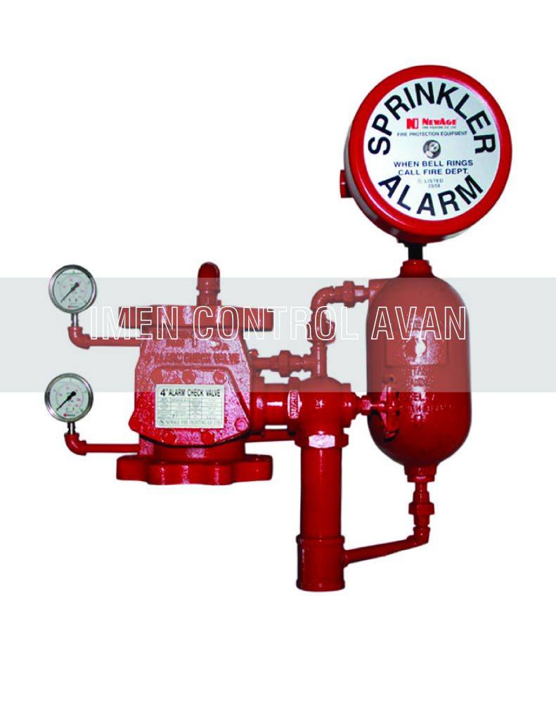 Warning one-way valve with accessories